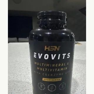 Envase frontal de HSN Evovits multivitamínico