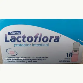 Envase frontal de Lactoflora Protector Intestinal Adultos